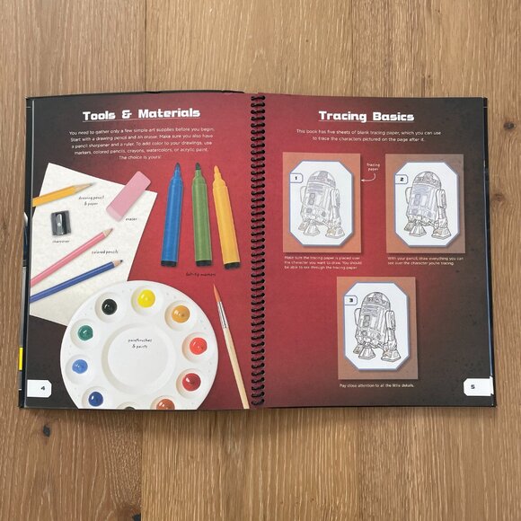 Learn to Draw Star Wars Book 2017 Walter Foster Jr Disney Lucasfilm Ltd Drawing - Picture 7 of 13